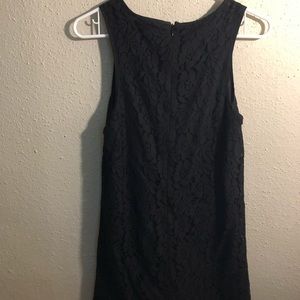 Black floral mini forever 21 dress never worn